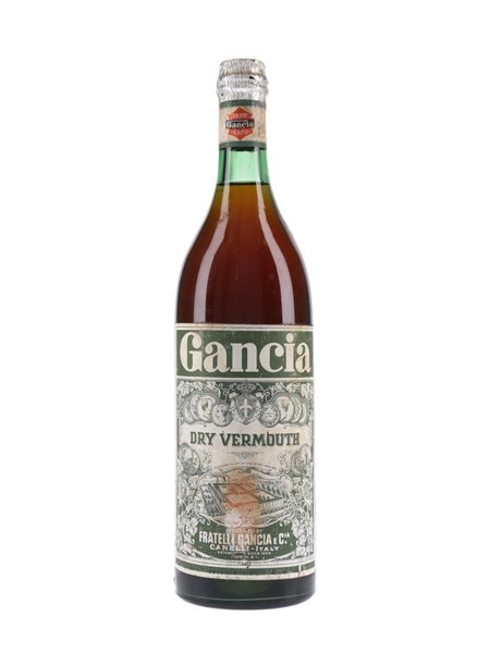 Gancia Dry Vermouth Bottled 1950s 100cl / 18.5%