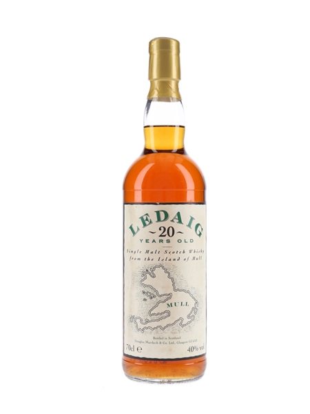 Ledaig 20 Year Old Bottled 1990s - Douglas Murdoch & Co. 70cl / 40%