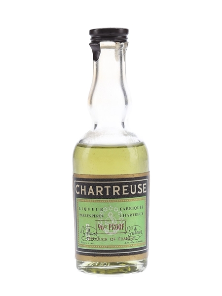 Chartreuse Green Bottled 1960s-1970s 3cl / 55%