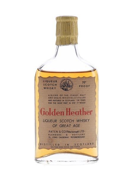 Golden Heather Bottled 1940s-1950s - Paten & Co. 5cl / 40%