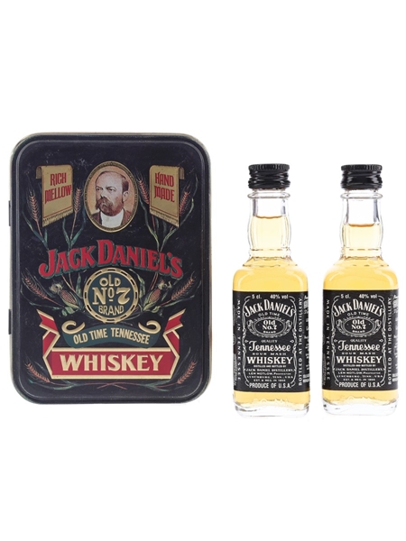 Jack Daniel's Old No.7 Old Time Tennessee Whiskey 2 x 5cl / 40%