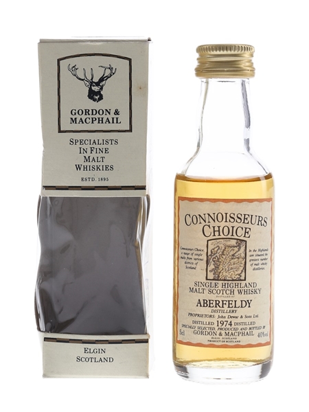 Aberfeldy 1974 Bottled 1990s - Connoisseurs Choice 5cl / 40%