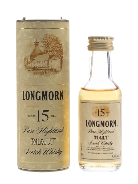 Longmorn 15 Year Old Bottled 1980s 5cl / 43%