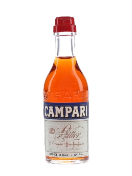 Campari Bitter Bottled 1970s 5cl / 24%