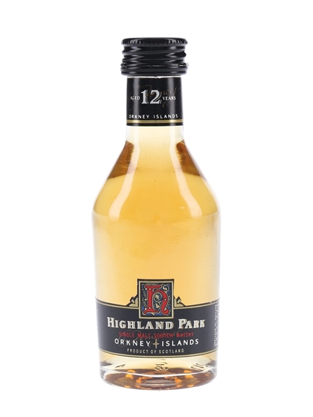 Highland Park 12 Year Old Bottled 1990s 5cl / 40%