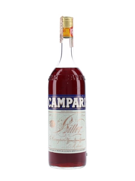 Campari Bitter Bottled 1980s 100cl / 25%