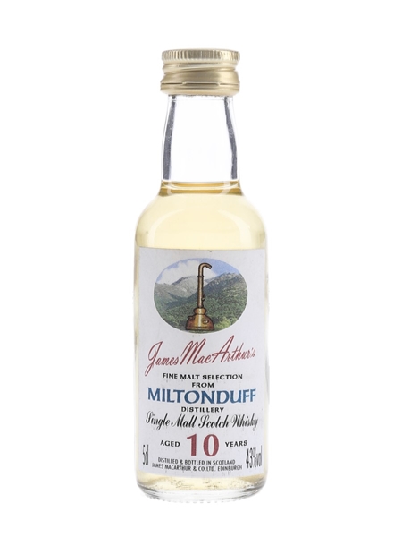 Miltonduff 10 Year Old James MacArthur's 5cl / 43%