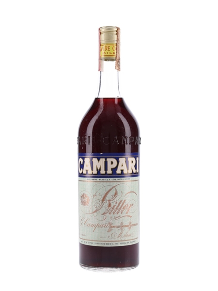 Campari Bitter Bottled 1970s 100cl / 25%