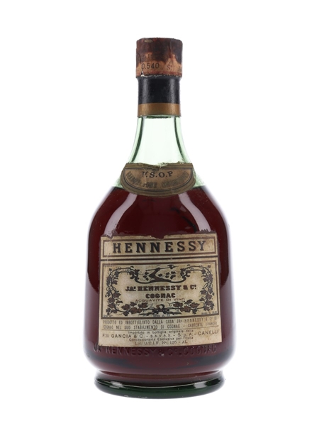 Hennessy VSOP Cognac Bottled 1950s-1960s - Gancia 73cl / 40%