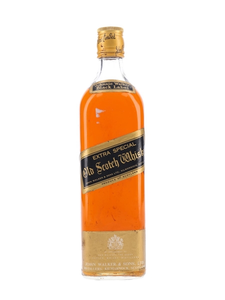 Johnnie Walker Black Label Extra Special Bottled 1960s-1970s 75cl