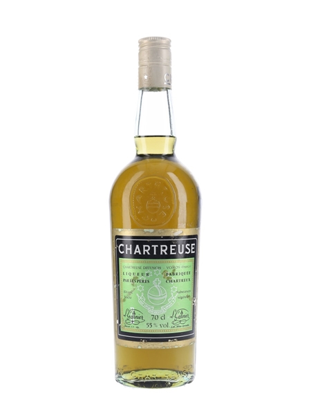 Chartreuse Green Bottled 1960s-1970s 70cl / 55%