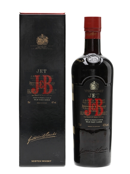 J&B Jet 12 Years Old Bottled 1980s 75cl