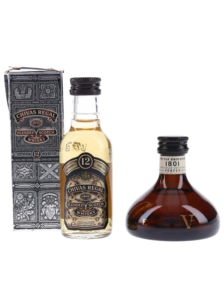 Chivas Regal 12 Year Old & Revolve  2 x 5cl