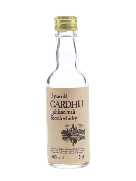 Cardhu 12 Year Old Bottled 1980s 5cl / 40%