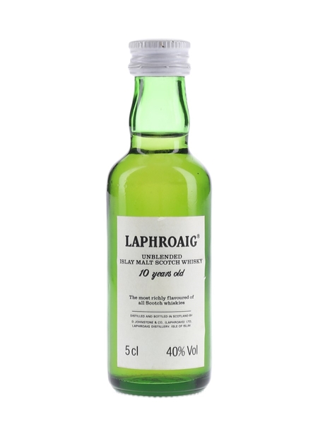 Laphroaig 10 Year Old Bottled 1980s 5cl / 40%