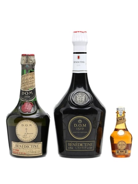 Benedictine DOM inc.500 Anniversary Edition 35cl, 70cl & 5cl