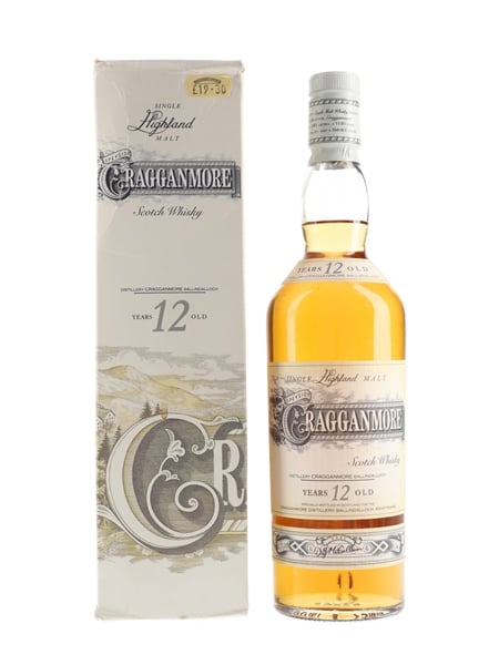 Cragganmore 12 Year Old Bottled 1990s 70cl / 40%