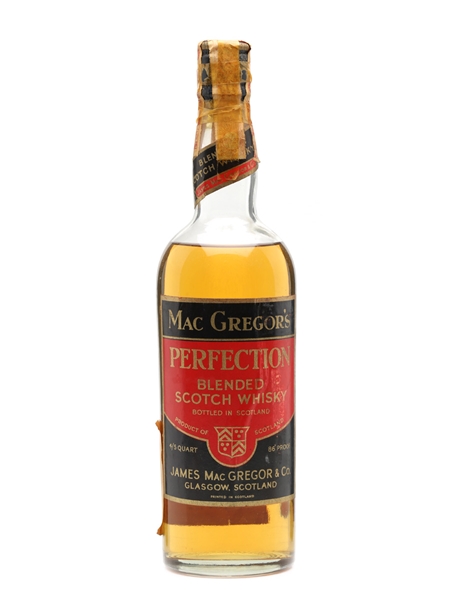 Mac Gregor's Perfection Bottled 1940s 75cl