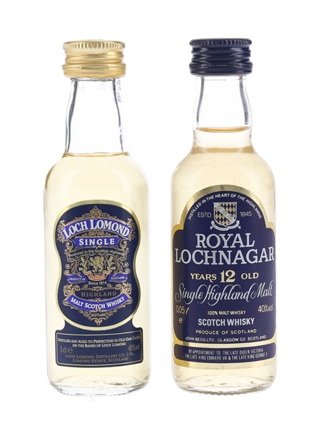 Loch Lomond & Royal Lochnagar  2 x 5cl / 40%