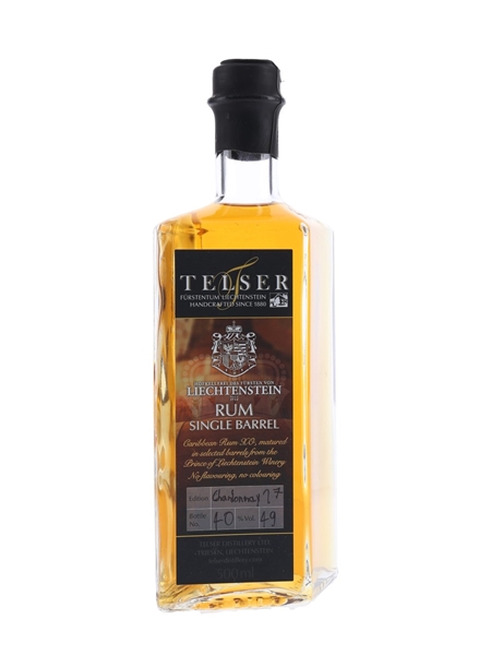 Telser Rum Single Barrel 50cl / 49%