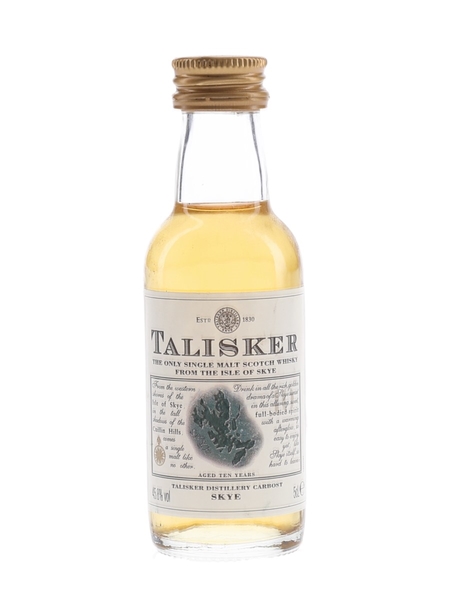 Talisker 10 Year Old Bottled 2000s 5cl / 45.8%