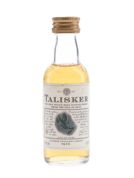 Talisker 10 Year Old Bottled 2000s 5cl / 45.8%