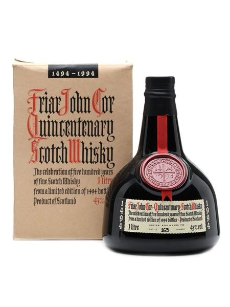 Friar John Cor 500th Anniversary 100cl