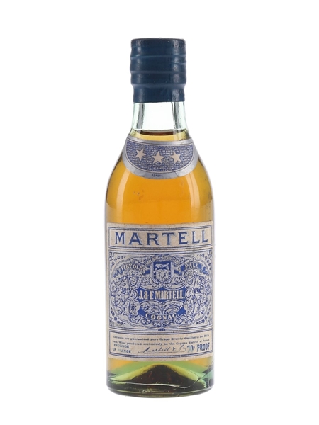 Martell 3 Star VOP Bottled 1940s-1950s 5cl / 40%