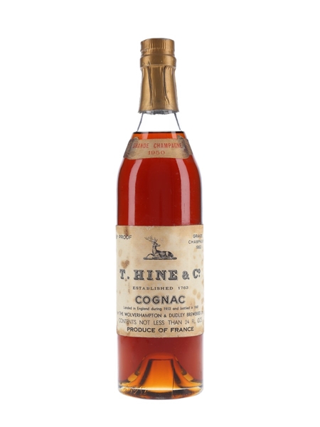 Hine 1950 Landed 1952, Bottled 1969 - The Wolverhampton & Dudley Breweries 68cl / 38.8%