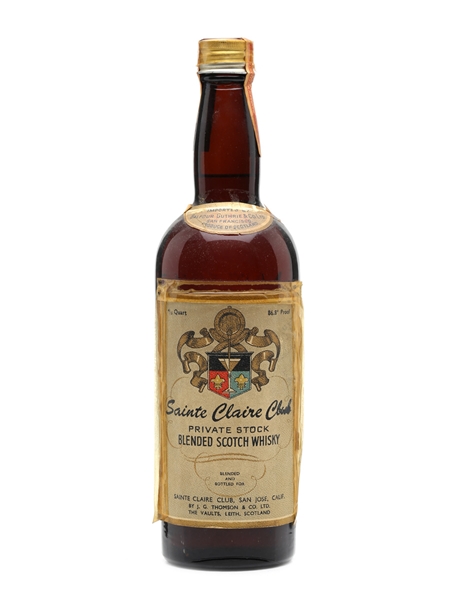 Sainte Claire Club Bottled 1940s 75cl / 43.4%