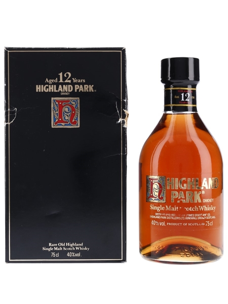 Highland Park 12 Year Old Bottled 1980s 75cl / 40%