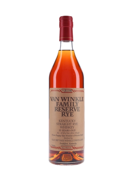 Van Winkle Family Reserve Rye 13 Year Old 75cl / 47.8%