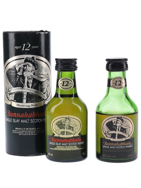 Bunnahabhain 12 Year Old  2 x 5cl / 40%