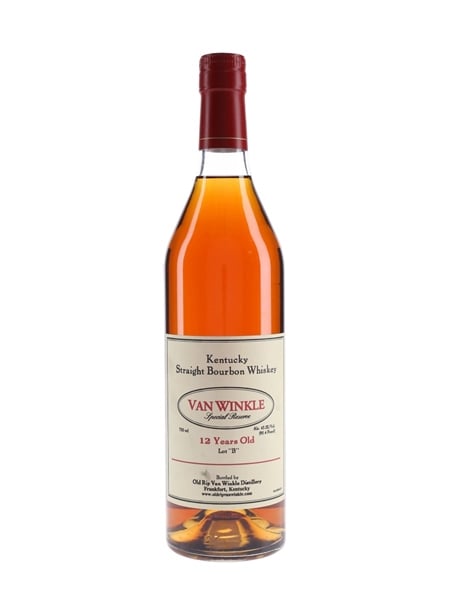 Van Winkle 12 Year Old Lot 'B' Bottled 2016 75cl / 45.2%