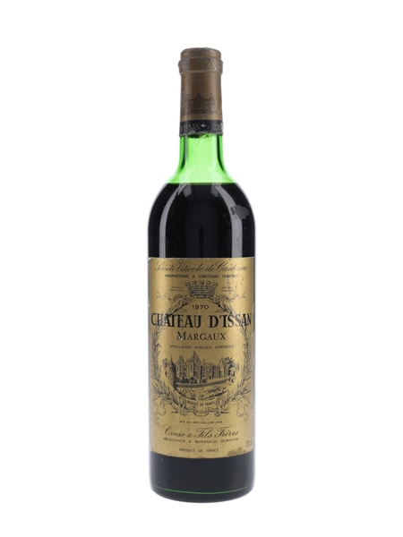 Chateau D'Issan 1970 Margaux 73cl