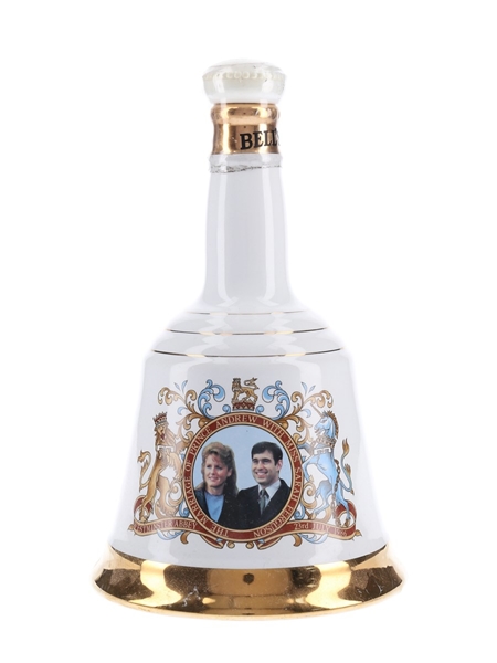 Bell's Ceramic Decanter Royal Wedding 1986 - Prince Andrew & Sarah Ferguson 75cl / 43%