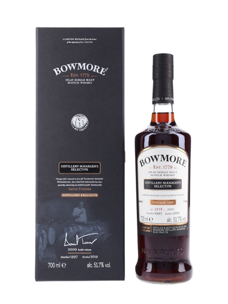 Bowmore 1997 Distillery Manager's Selection Bottled 2019 70cl / 51.7%