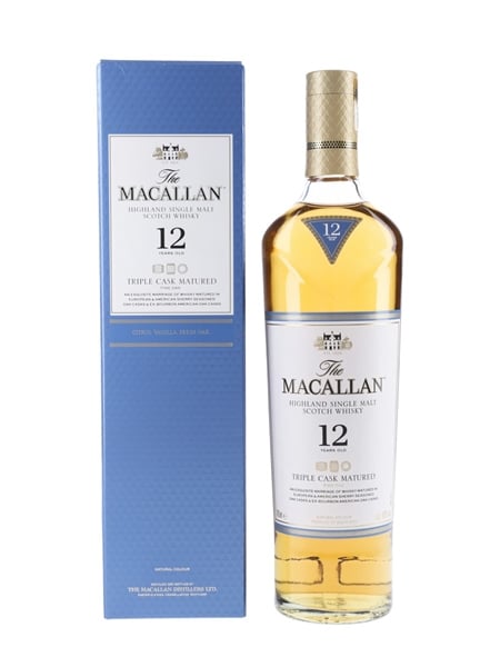 Macallan 12 Year Old Triple Cask Matured 70cl / 40%