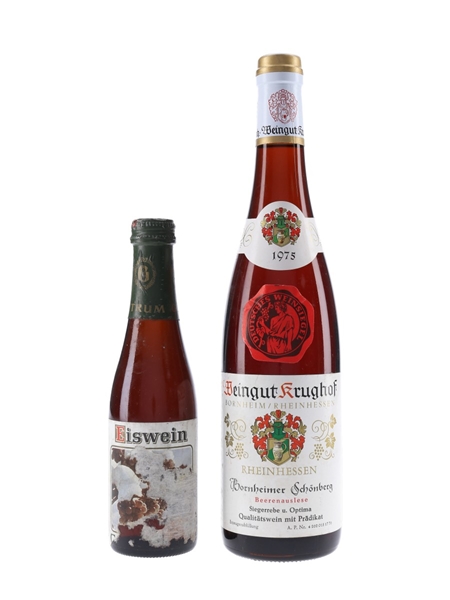 Bornheimer Schonberg 1975 & Guntrum Riesling Eiswein 1983  75cl & 25cl