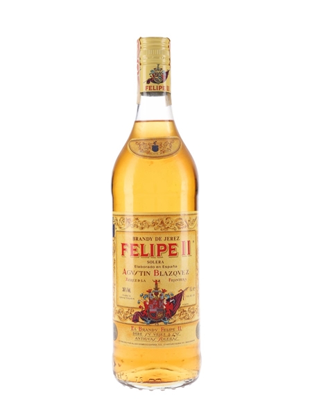 Felipe II Solera Brandy Augustin Blazquez 100cl / 36%