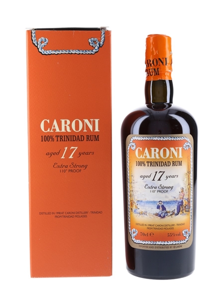 Caroni 1998 17 Year Old Extra Strong Trinidad Rum Bottled 2015 - Velier 70cl / 55%