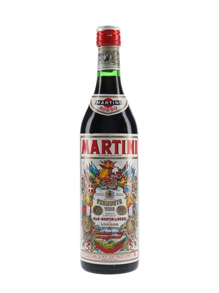 Martini Rosso Vermouth Bottled 1970s 75cl / 17%