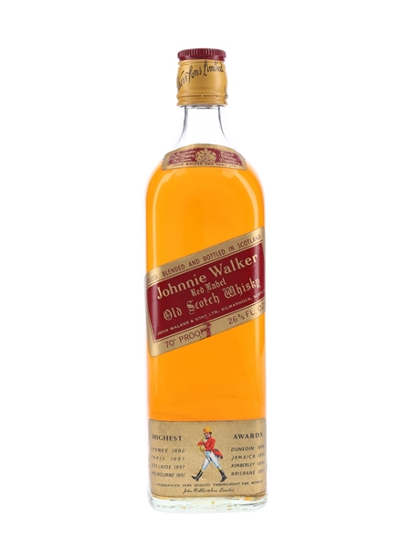 Johnnie Walker Red Label Bottled 1960s-1970s 75.7cl / 40%