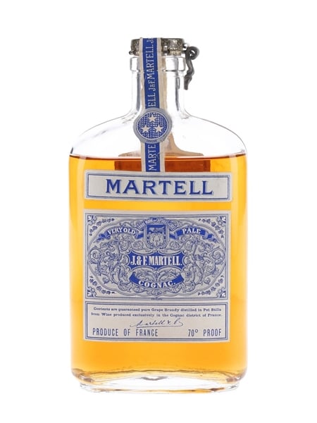 Martell 3 Star VOP Spring Cap Bottled 1940s 35cl / 40%