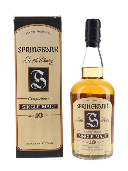 Springbank 10 Year Old Bottled 2000s 70cl / 46%