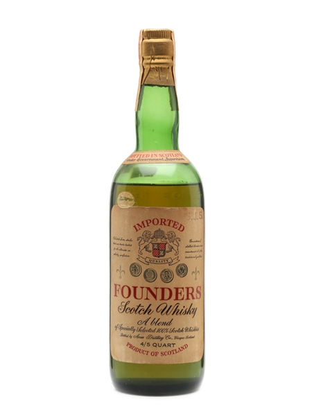 Founders Scotch Whisky Bottled 1940s 75cl