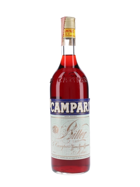 Campari Bitter Bottled 1980s 100cl / 25%