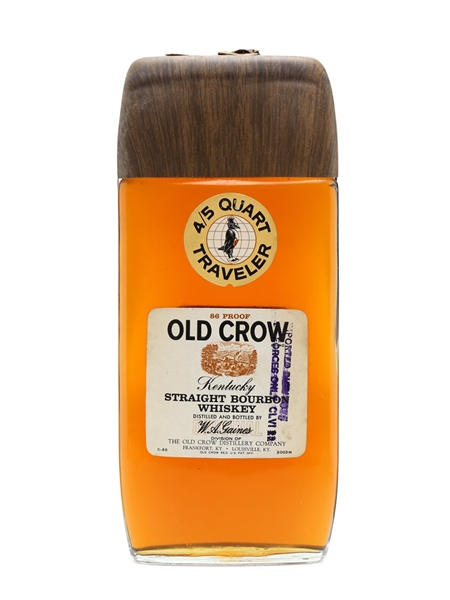 Old Crow Traveler Bottled 1970s 75cl