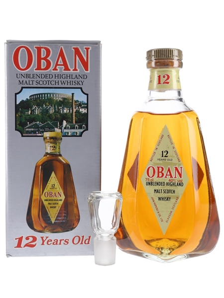 Oban 12 Year Old Bottled 1980s 75cl / 40%