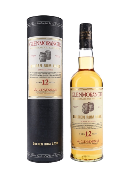 Glenmorangie 12 Year Old Golden Rum Cask Bottled 2006 70cl / 40%